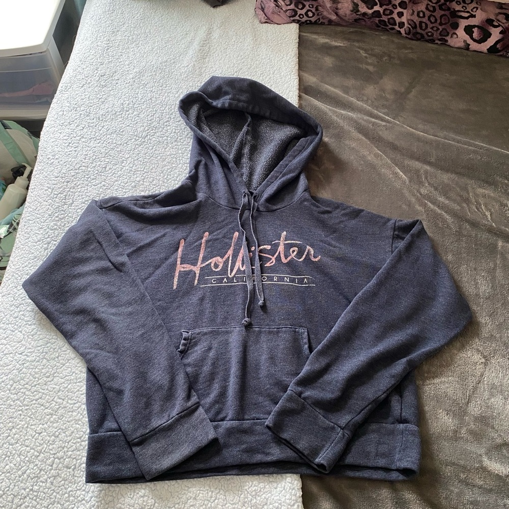 Hollister Cropped Hoodie